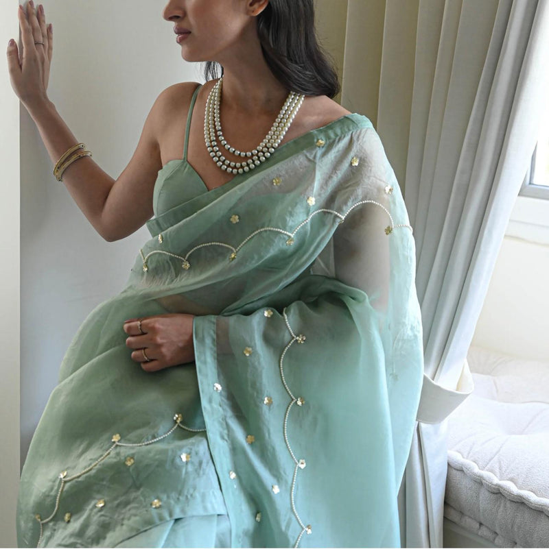 JIMMY CHOO DESIGNER SAREE