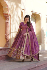 PREMIUM READYMADE GOWN WITH DUPATTA SET