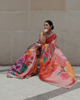 PRESENTING EXCLUSIVE DESIGNER SAREE STARING SARA ALI KHAN