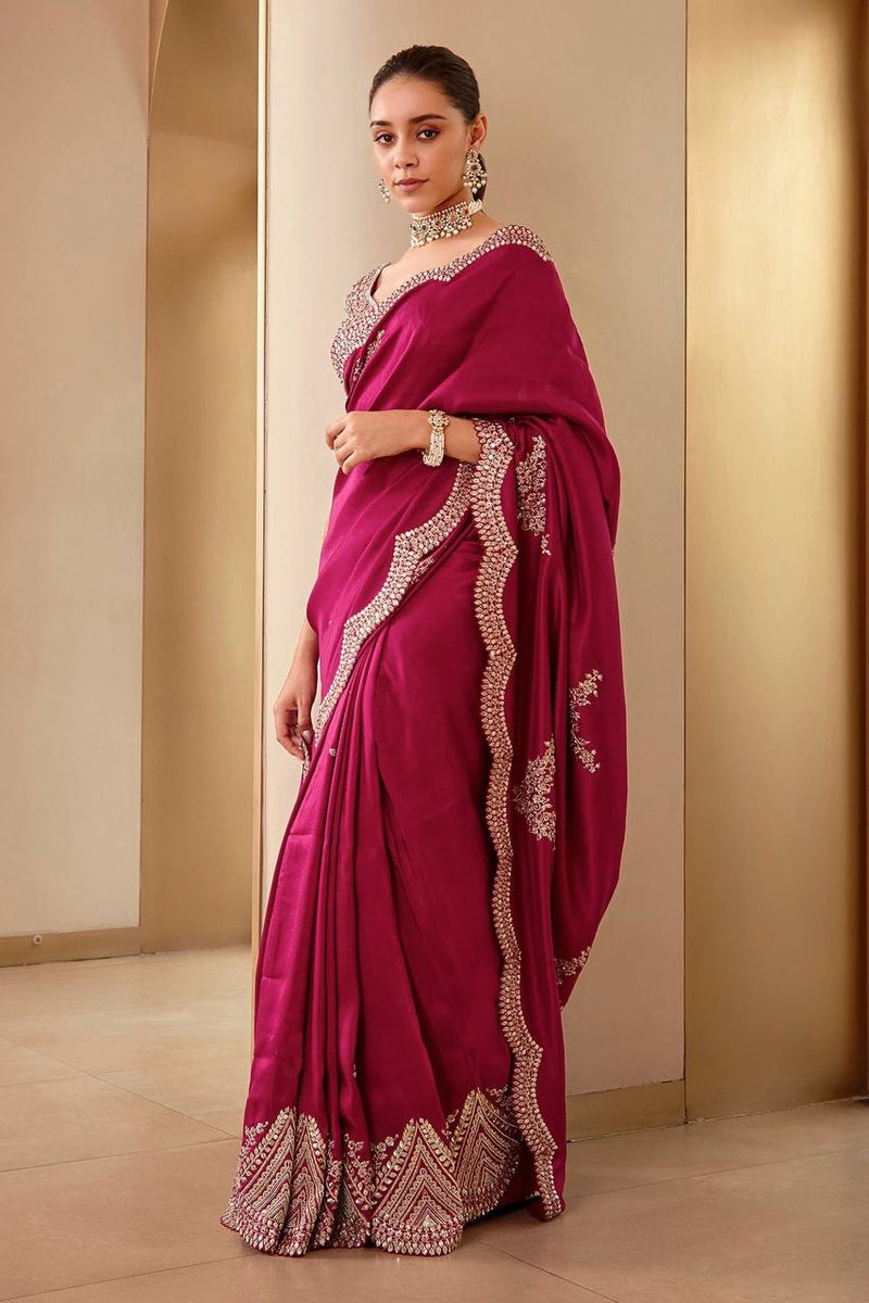 PRESENTING NEW VICHITRA SILK DESIGNER SAREE