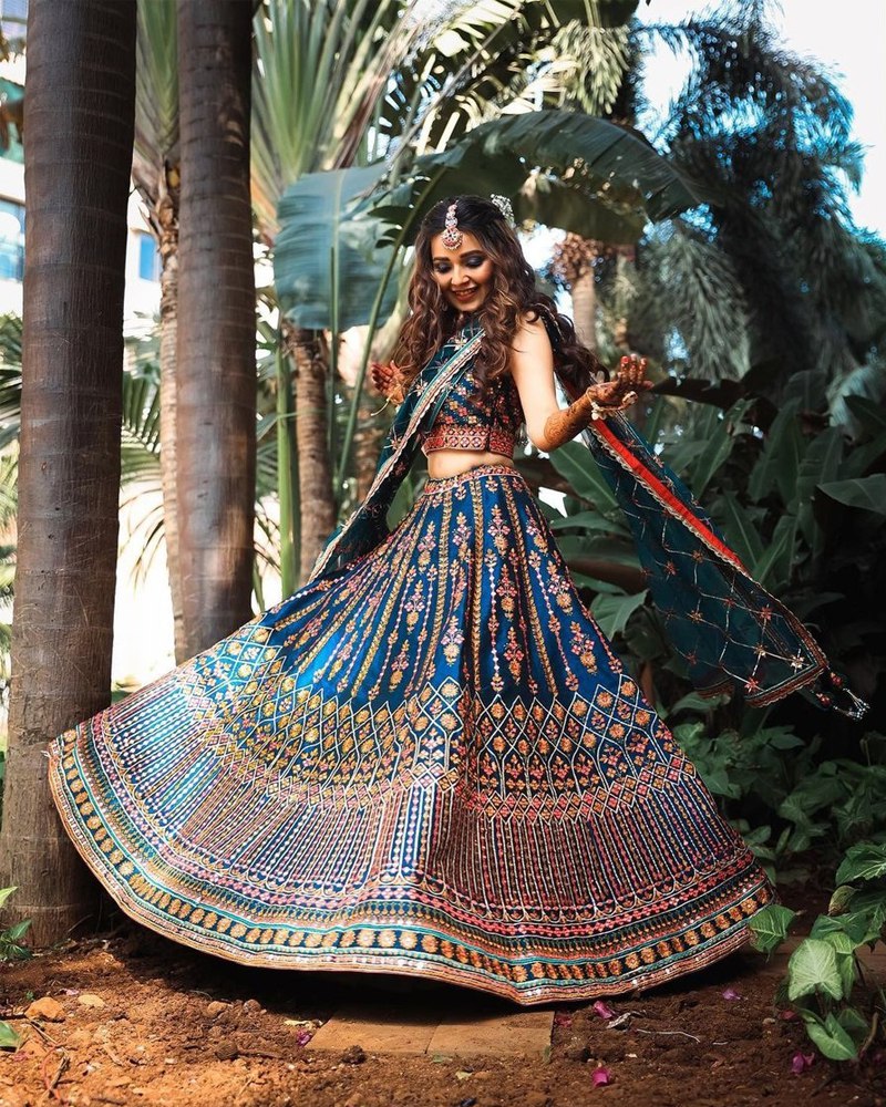 PRESENTING NEW CHINON DESIGNER LEHENGA CHOLI