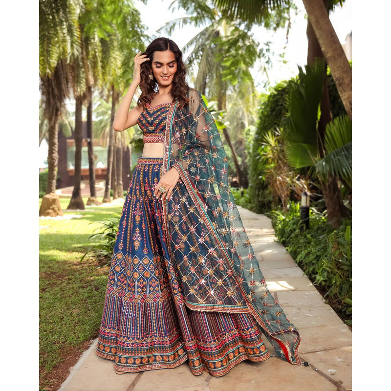 PRESENTING NEW CHINON DESIGNER LEHENGA CHOLI