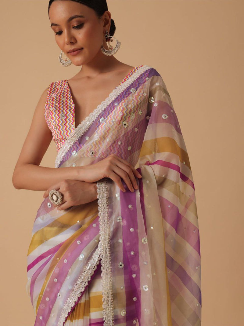 PRESENTING SUPER HIT JIMMY CHU EMBROIDERY DESIGNER SAREE