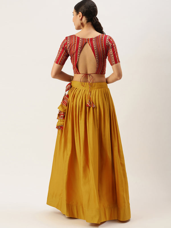 Buy Shopgarb Designer Lehenga Choli Embroidered Wedding Beige Lehenga Choli  For Women In Soft Net at Amazon.in