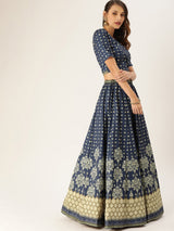 Vaishali silk Printed Lehenga choli