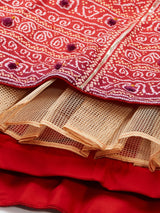 Vaishali silk Amazing Printed Bandhani Lehenga choli