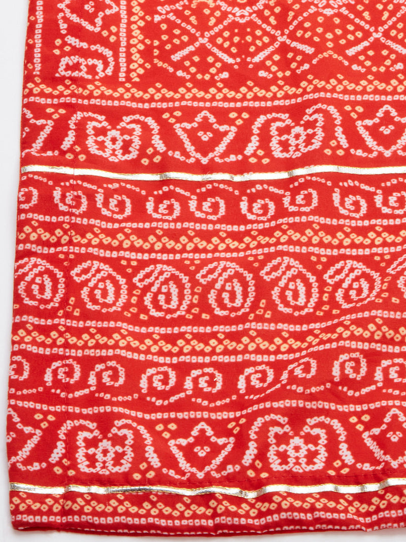 Vaishali silk Amazing Printed Bandhani Lehenga choli