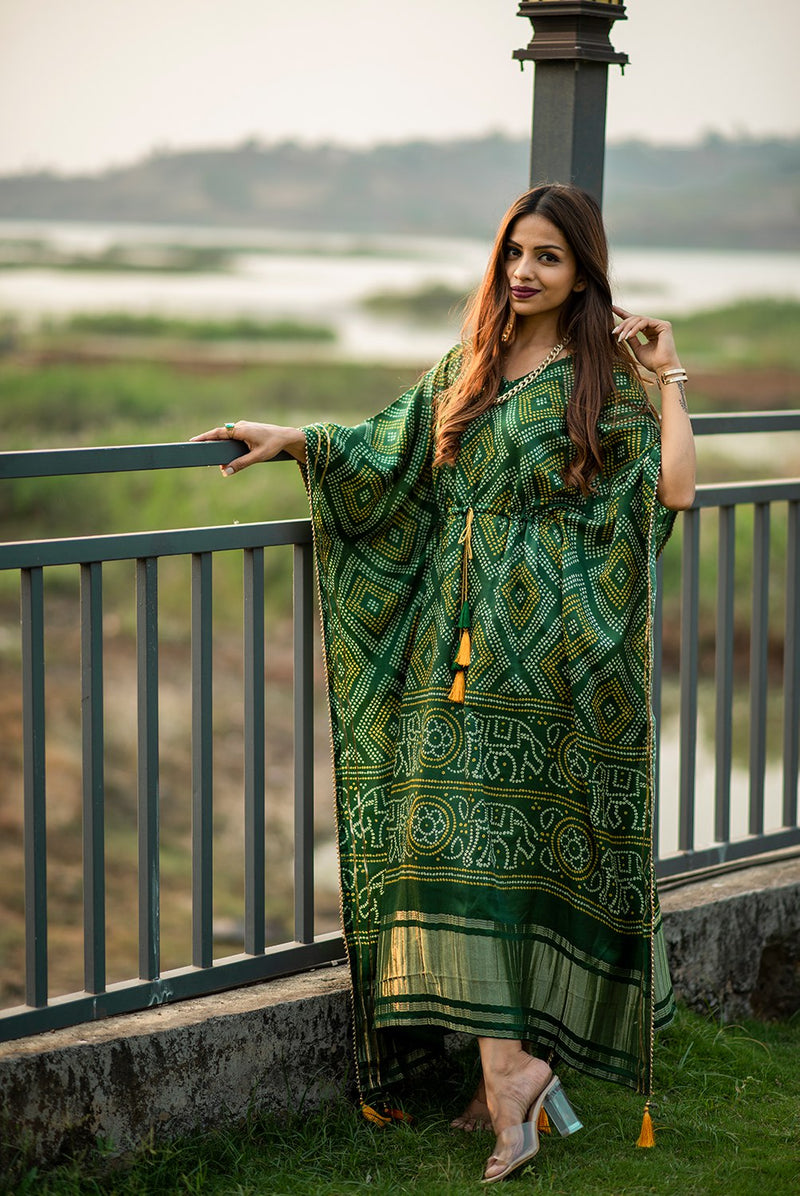 This Oversize Kaftan dress is the best choice for the summer, can be transformed for any occasion from casual to Special Occasion.